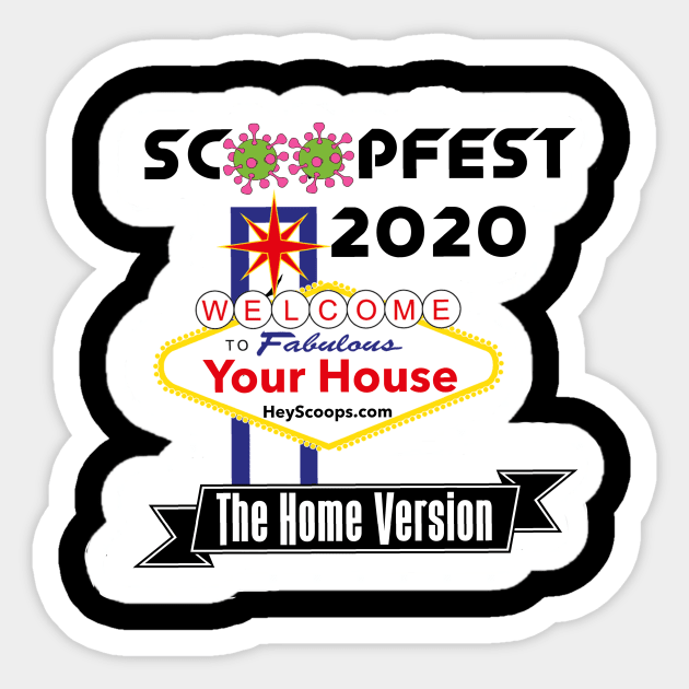 ScoopFest 2020: The Home Version! (white background) Sticker by Matt and Mattinglys Ice Cream Social